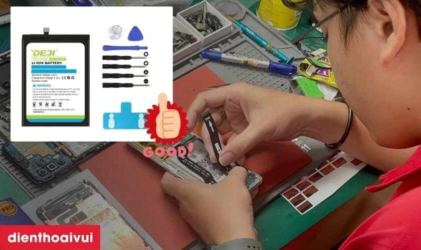 Pin Deji thay cho Samsung S21 FE có tốt không?