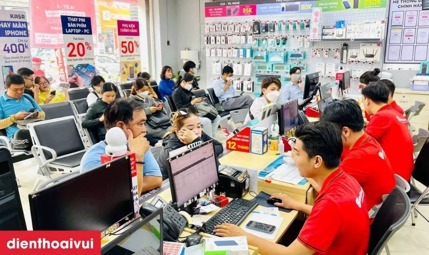 Dịch vụ thay pin Samsung S9 chính hãng Deji lấy liền tại Điện Thoại Vui