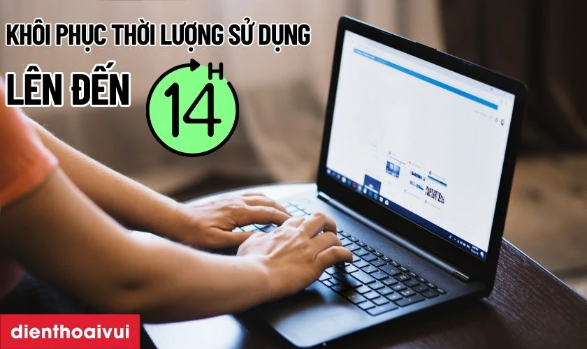 Thay pin mới giúp khôi phục thời lượng sử dụng