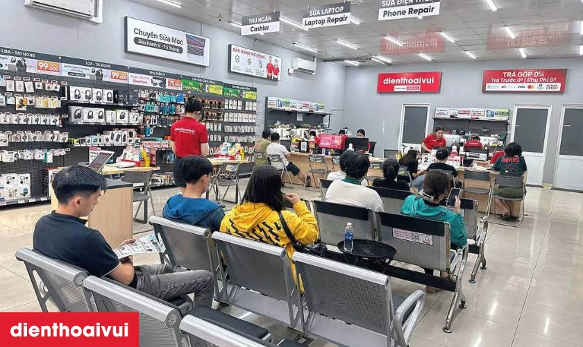 Dịch vụ thay pin tai nghe Airpods 2 lấy liền tại Điện Thoại Vui