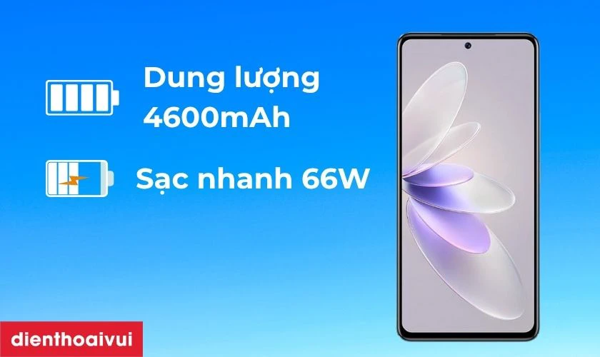 Vivo S16e c&oacute; vi&ecirc;n pin 4600mAh