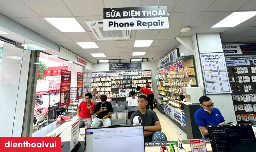 Thay pin Vivo S16e ch&iacute;nh h&atilde;ng, gi&aacute; rẻ tại Điện Thoại Vui