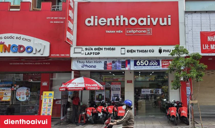 Thay pin Vivo V25e ch&iacute;nh h&atilde;ng, gi&aacute; rẻ tại Điện Thoại Vui