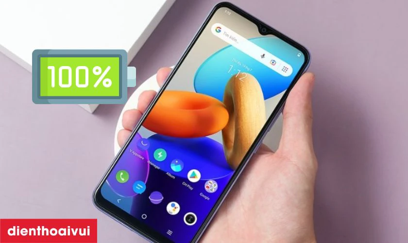 Mẹo kéo dài tuổi thọ pin Vivo Y02a