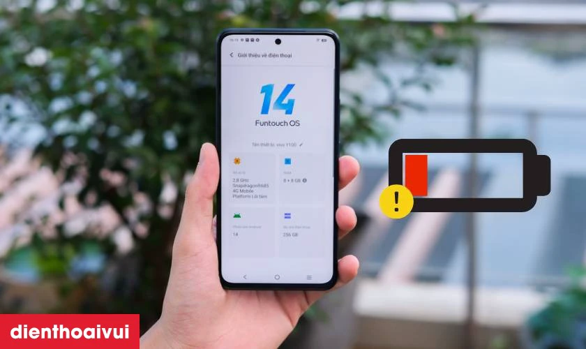 Dấu hiệu cần thay pin Vivo Y100