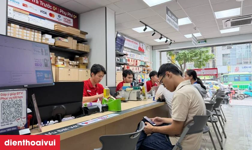 Quy tr&igrave;nh thay pin Vivo Y19s Pro lấy liền