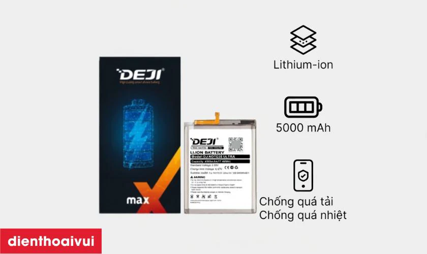 Pin Deji thay cho Vivo Y21 có tốt không?