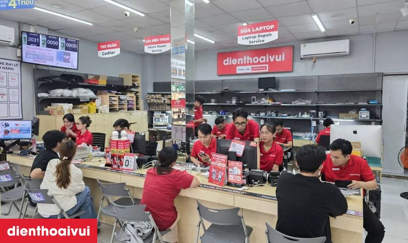 Quy trình thay pin Vsmart Aris Pro chuyên nghiệp lấy liền tại Điện Thoại Vui