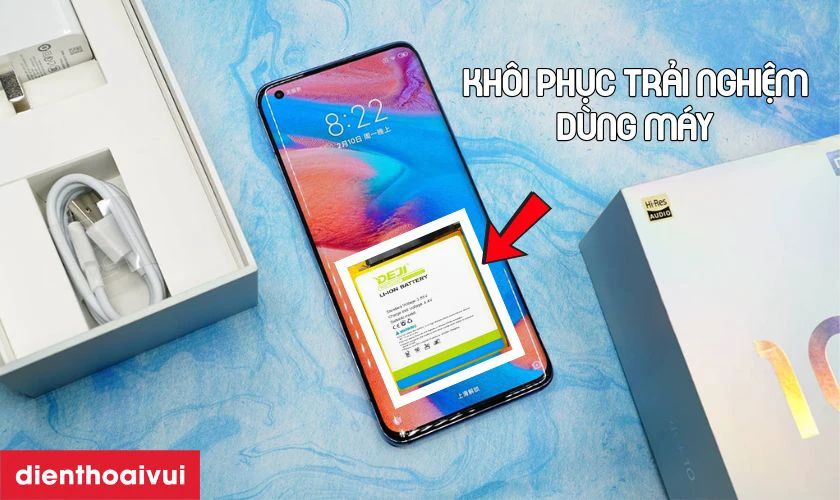 Có nên thay pin Xiaomi Mi 10 chính hãng Deji không?