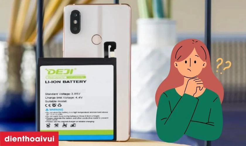 Pin Xiaomi Mi 8 SE chính hãng Deji là gì?