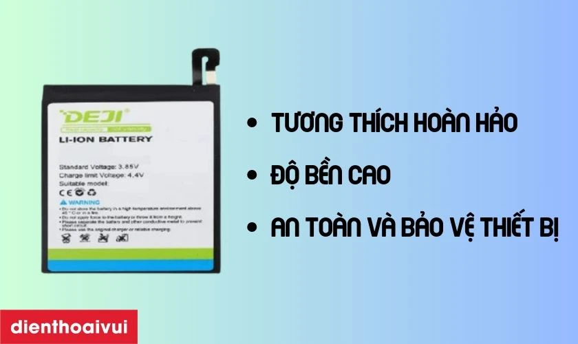 Tương thích hoàn hảo với thiết bị