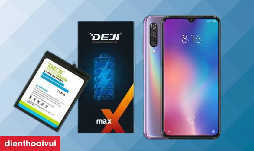 Pin chính hãng Deji thay cho Xiaomi Mi 9 có tốt không?