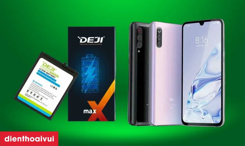 Pin chính hãng Deji thay cho Xiaomi Mi 9 Pro có tốt không?