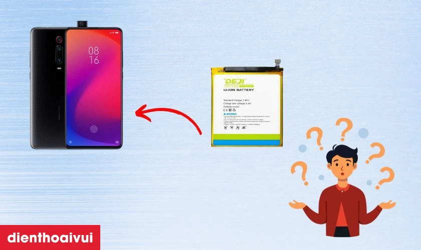 Có nên thay pin Xiaomi Mi 9T Pro chính hãng Deji không?