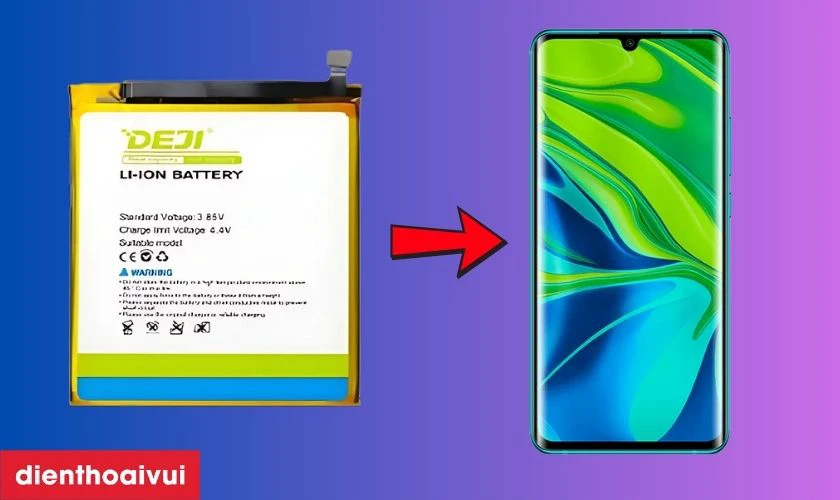 Pin Xiaomi Mi CC9 Pro chính hãng Deji là gì?
