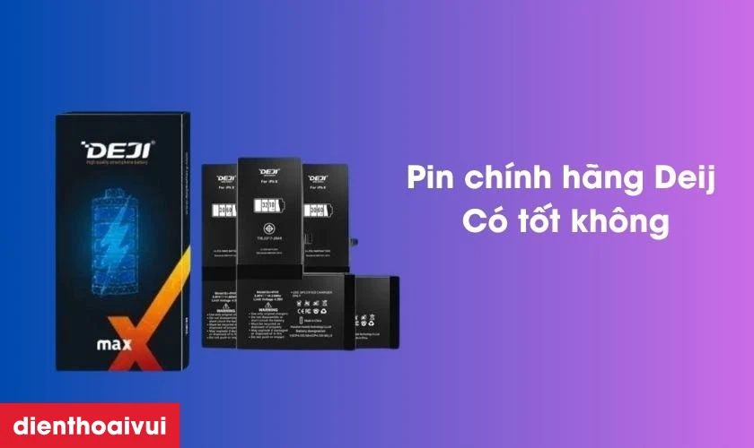 Pin Deji thay cho Xiaomi Mi MIX 3 có tốt không