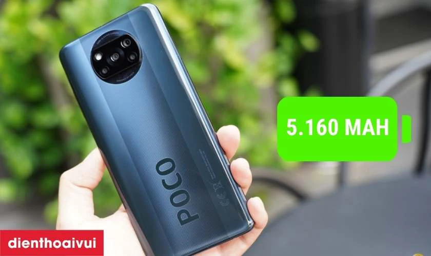 Đánh giá tổng quan pin điện thoại Xiaomi Poco X3 NFC