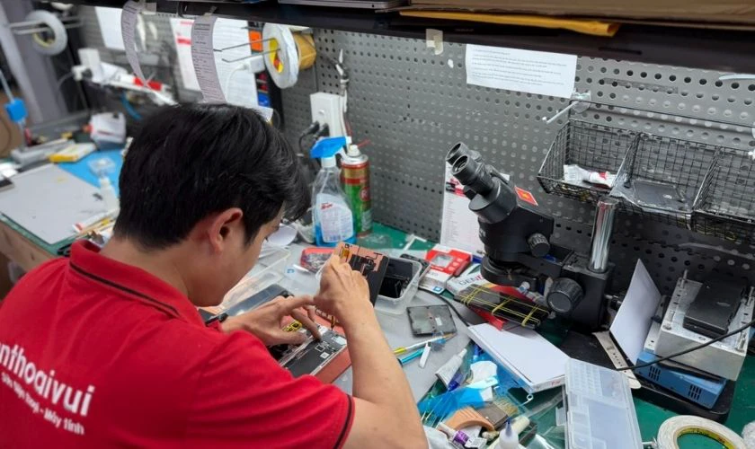 Quy trình thay pin Xiaomi quận 1 tại Điện Thoại Vui