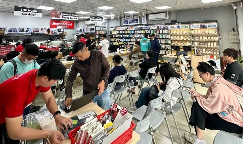 Quy trình thay pin Xiaomi quận Bình Tân tại Điện Thoại Vui
