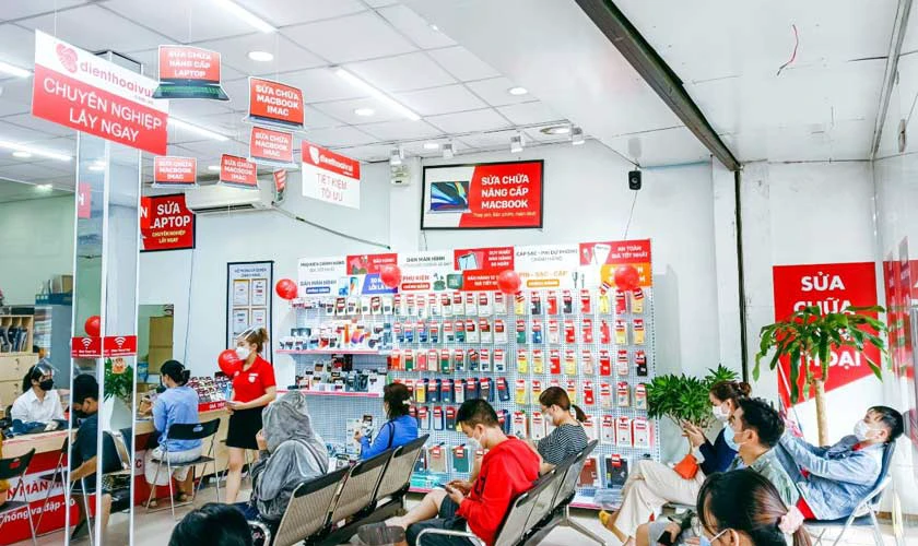 Cửa hàng sửa điện thoại tại quận Cầu Giấy