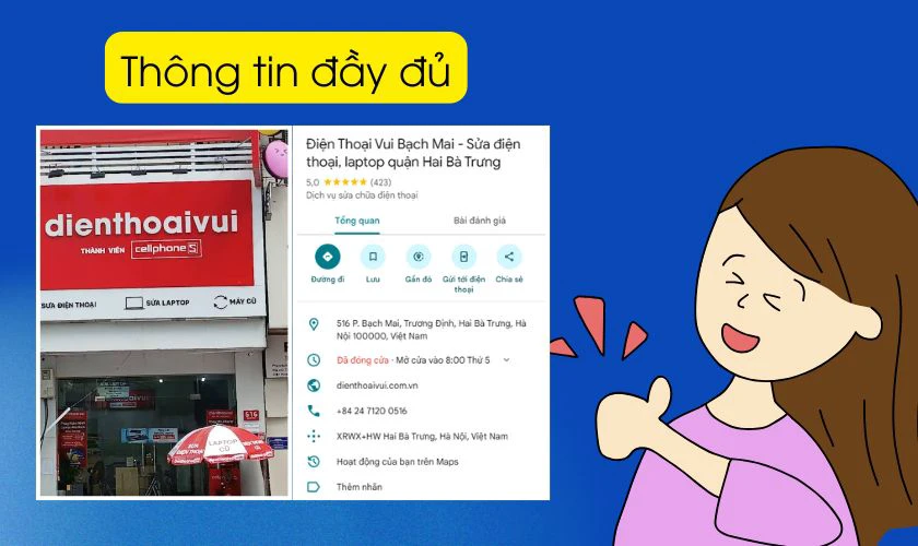 Tiêu chí nhận định cửa hàng chất lượng là hệ thống website chuyên nghiệp