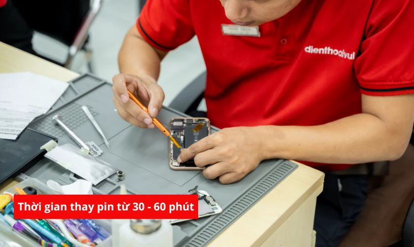Thời gian thay pin