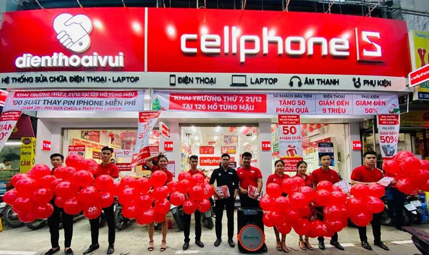 Cửa h&agrave;ng thay pin Xiaomi Điện Thoại Vui chi nh&aacute;nh Thủ Đức