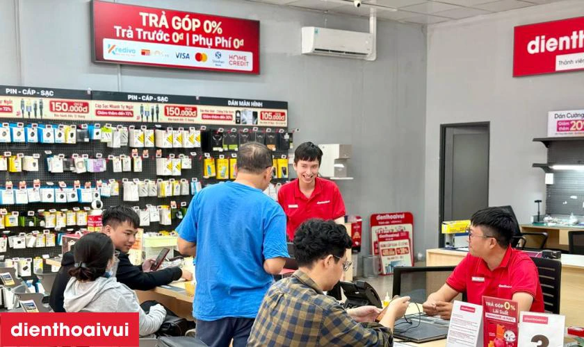 Dịch vụ thay pin Xiaomi Redmi 10 Prime chính hãng Deji lấy liền tại Điện Thoại Vui