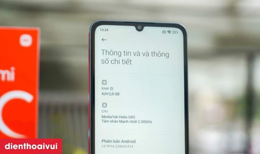 Đ&aacute;nh gi&aacute; pin Xiaomi Redmi 13C