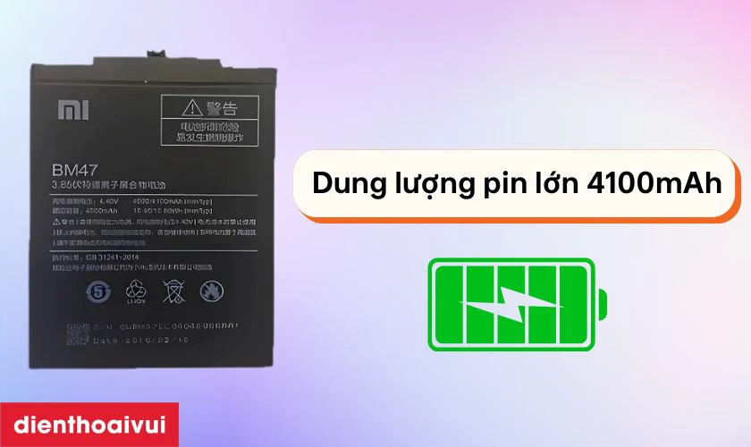 Tổng quan về pin Xiaomi Redmi 3