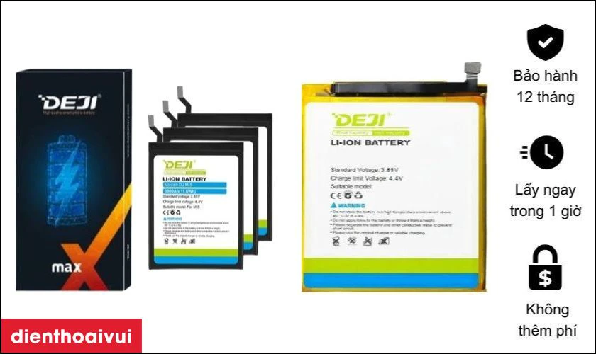 Pin Deji thay cho Xiaomi Redmi 4A có tốt không?