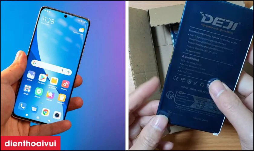 Cách bảo quản điện thoại sau khi thay pin Xiaomi Redmi 4A chính hãng Deji