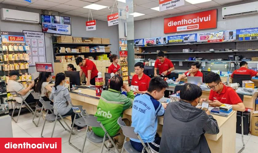 Dịch vụ thay pin Xiaomi Redmi Note 8 Pro chính hãng Deji lấy liền tại Điện Thoại Vui