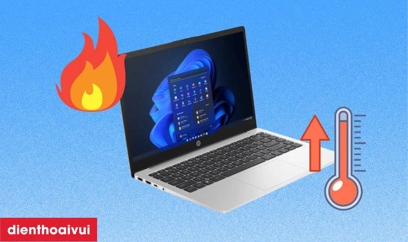 Dấu hiệu nhận biết laptop HP cần thay quạt tản nhiệt