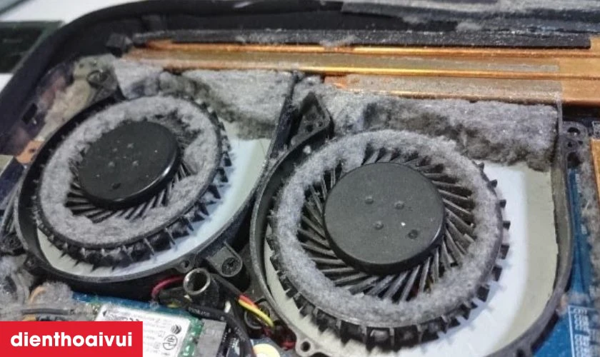 Nguyên nhân gây hỏng quạt tản nhiệt MacBook Air