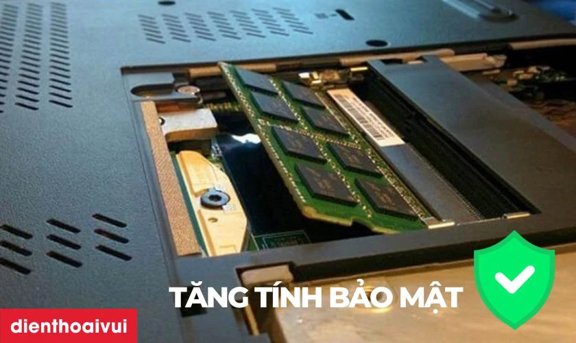 Tính bảo mật cao khi thay RAM DDR5