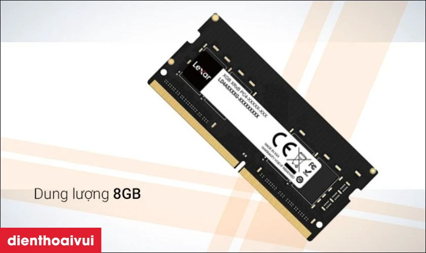 RAM laptop Lexar 8GB DDR4 3200MHz được nhiều người chọn mua