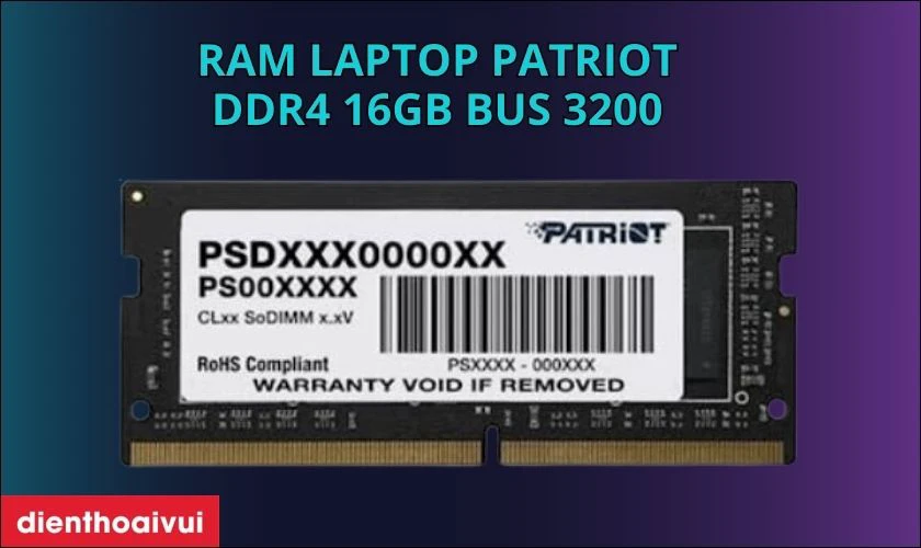 RAM laptop Patriot DDR4 16GB BUS 3200