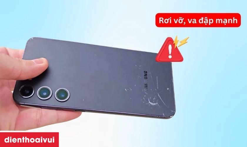 Ron màn hình Samsung bị hỏng do đâu