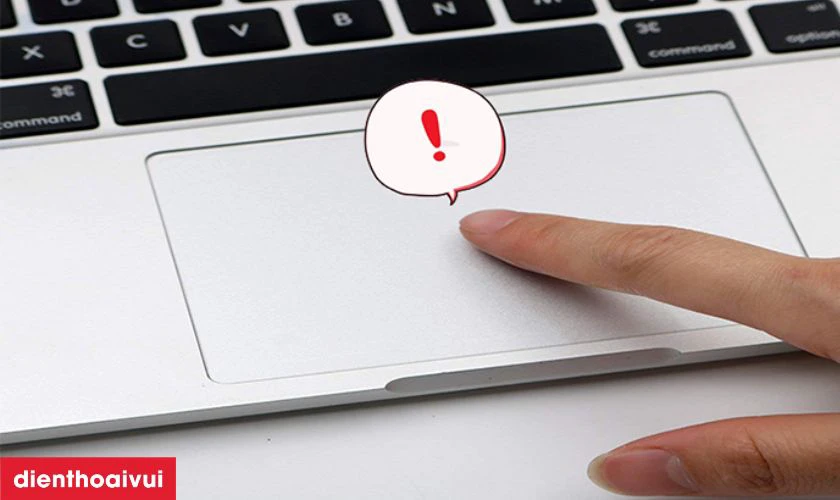 Dấu hiệu touchpad Macbook Pro cần thay