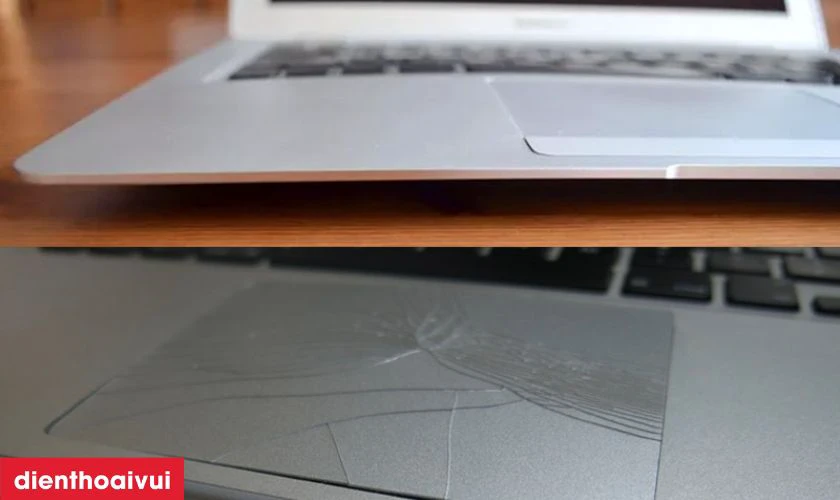 Nguyên nhân hỏng touchpad Mac Pro