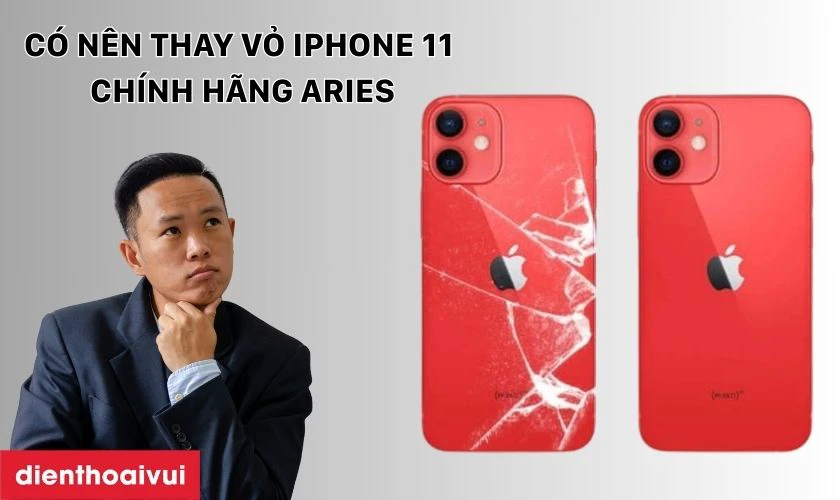 Có nên thay vỏ iPhone chính hãng Aries không?