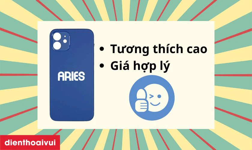 Có nên thay vỏ 12 Mini 5G hãng Aries không?