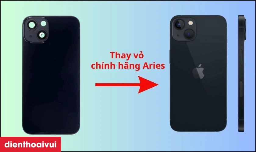 Thay vỏ iPhone 13 5G chính hãng Aries là gì