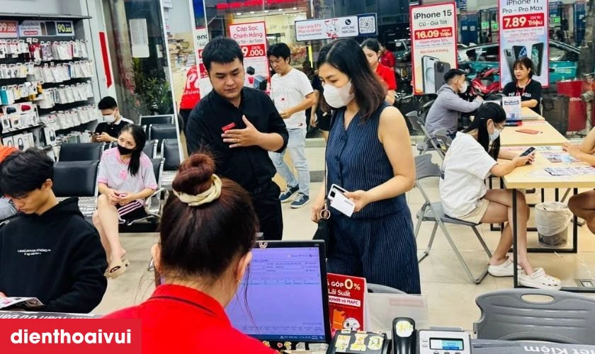 Dịch vụ thay vỏ iPhone 13 chính hãng Aries lấy liền tại Điện Thoại Vui