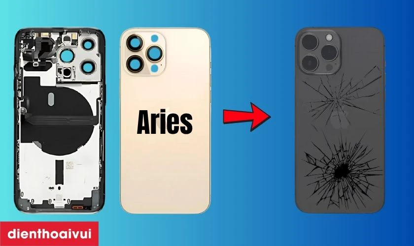 Thay vỏ iPhone 13 Pro Max 5G chính hãng Aries là gì?