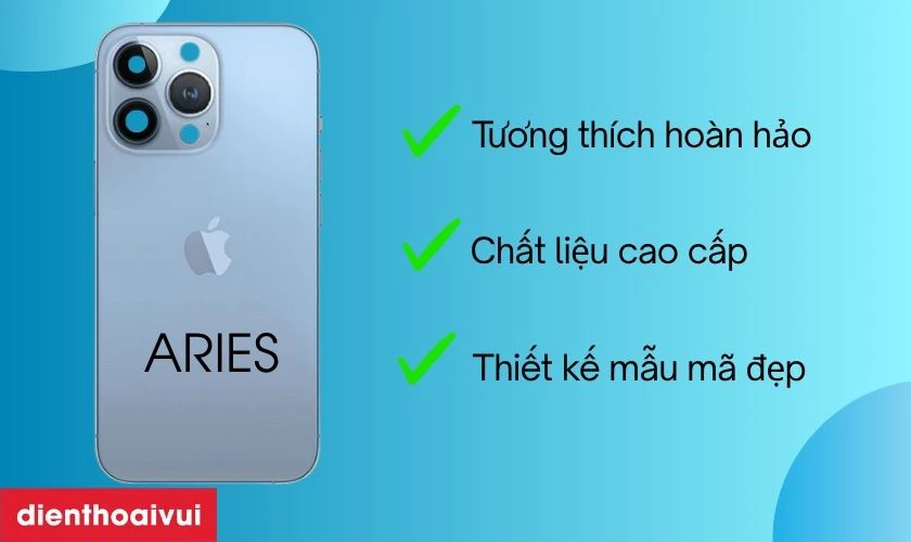 Vỏ Aries thay cho iPhone 13 Pro Max có tốt không?