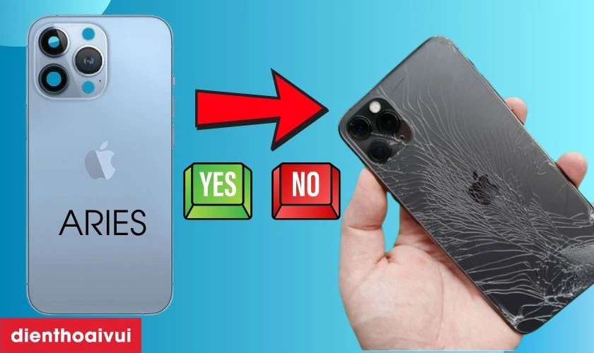 Có nên thay vỏ iPhone 13 Pro Max chính hãng Aries không?