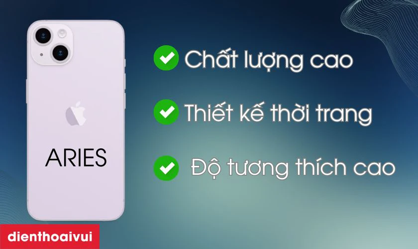 Vỏ hãng Aries thay cho iPhone 14 có tốt không?