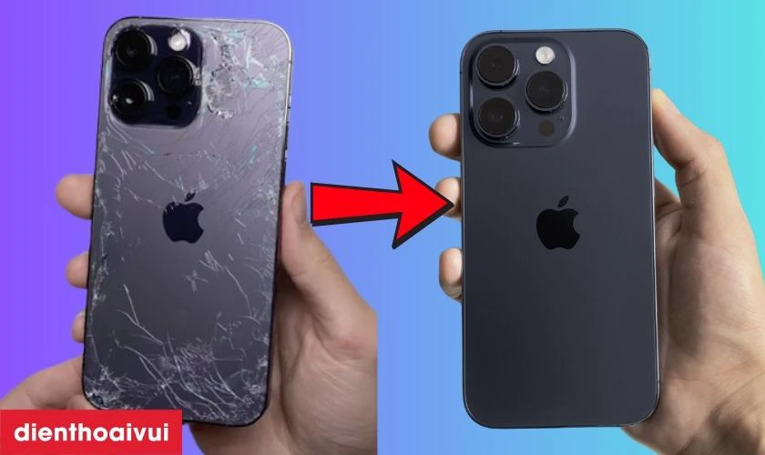 Thay vỏ iPhone 15 Pro là gì?